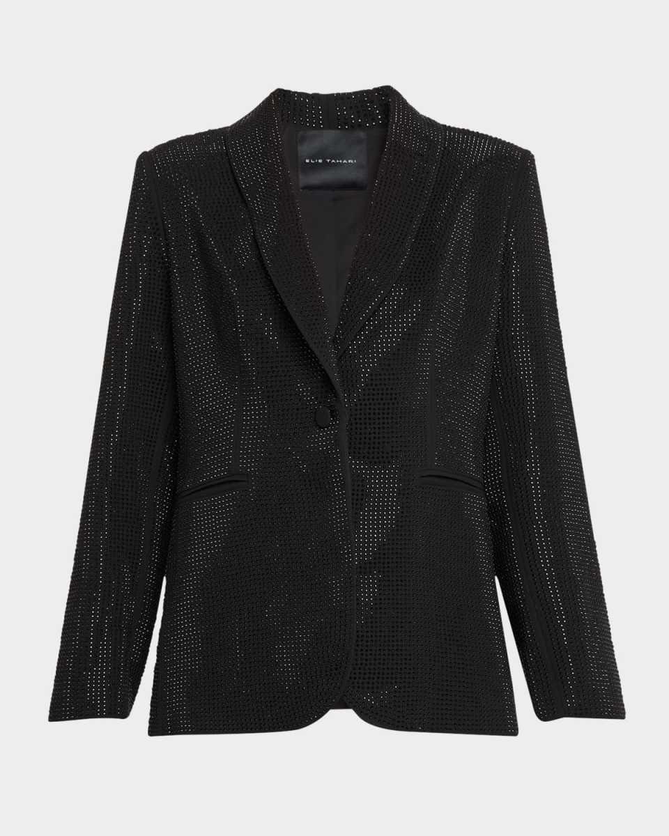 The Briella Rhinestone Blazer